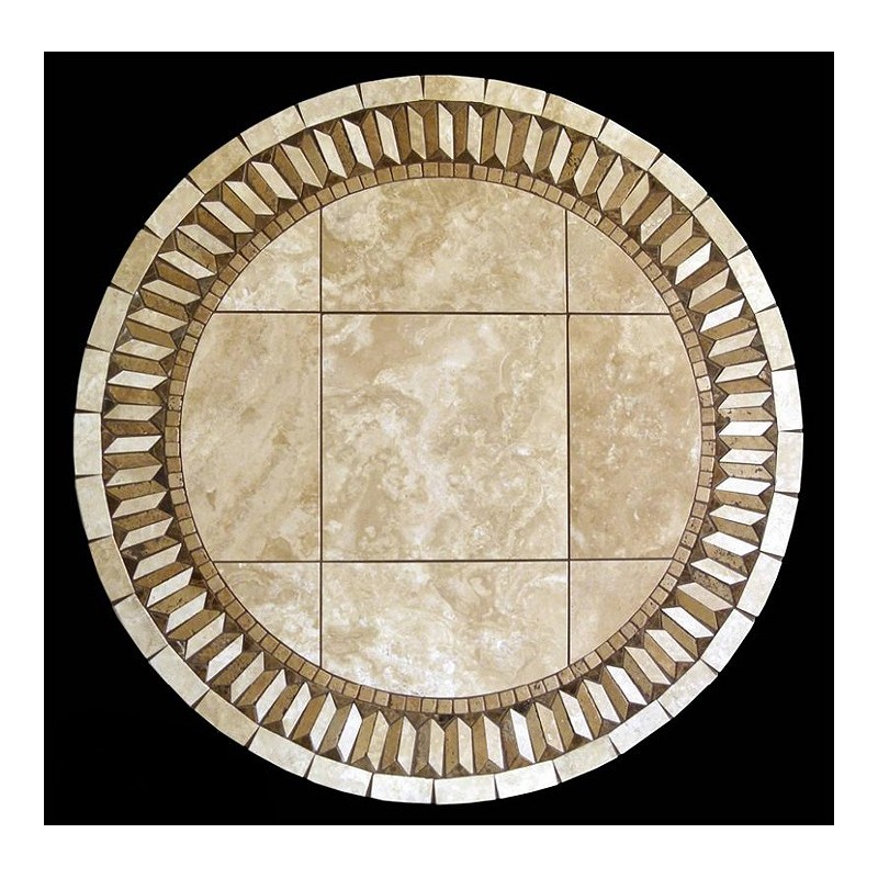 Illusion Mosaic Table Top - Round