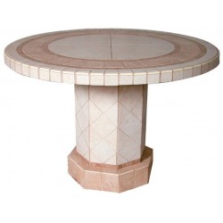 Roma Mosaic Stone Tile Coffee Table Base
