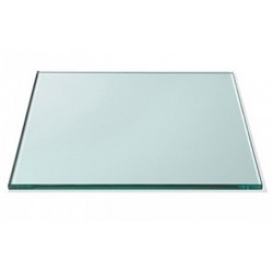23" x 23" Square 3/8" Thick Glass Top