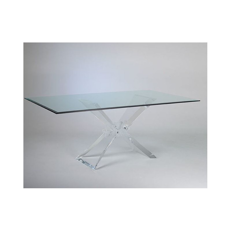 Butterfly Acrylic Dining Table Base (with or without top)