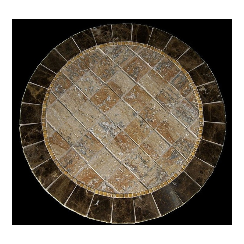 Barcelona Stone Tile Mosaic Table Top