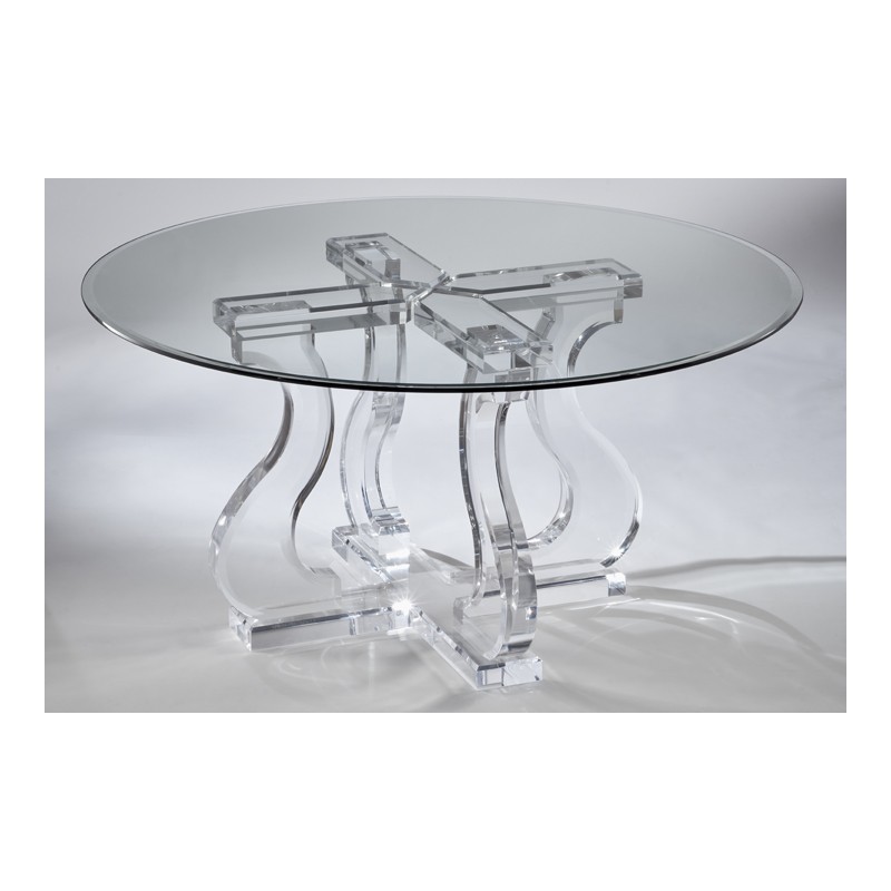 Egyptian Thick Acrylic Dining Table (with or without top)