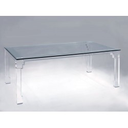Orient Thick Acrylic Dining Table