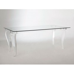 Italy Thick Acrylic Dining Table