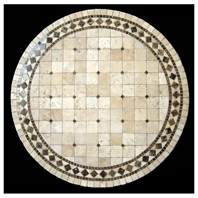 Belair Emperador Mosaic Table Top