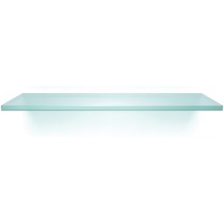 10" x 36" Glass Shelf