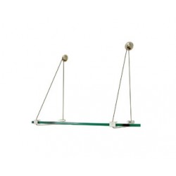 Crane Wire Hanging Shelf Bracket Set (Two Finish Options)