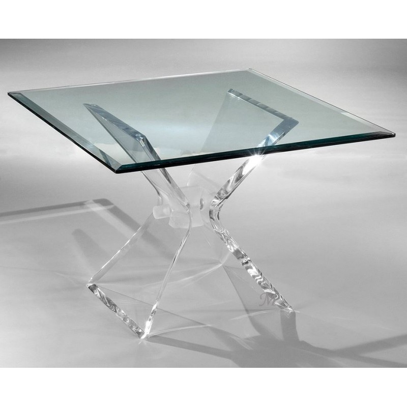 Shape Acrylic End Table Base (with or without top)