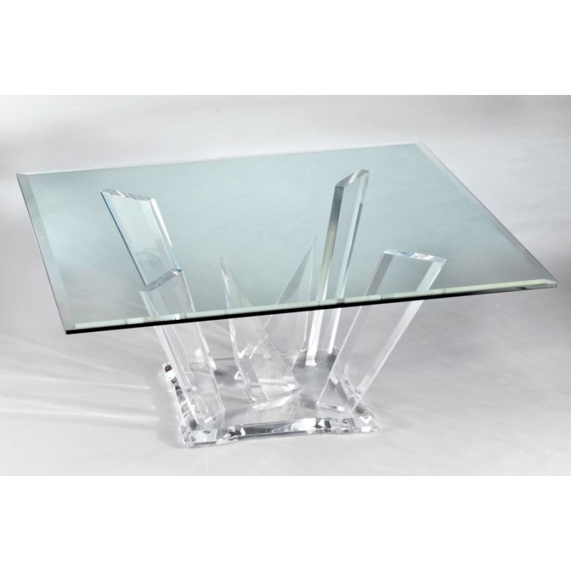 Quest Acrylic Coffee Table Base (with or without top)