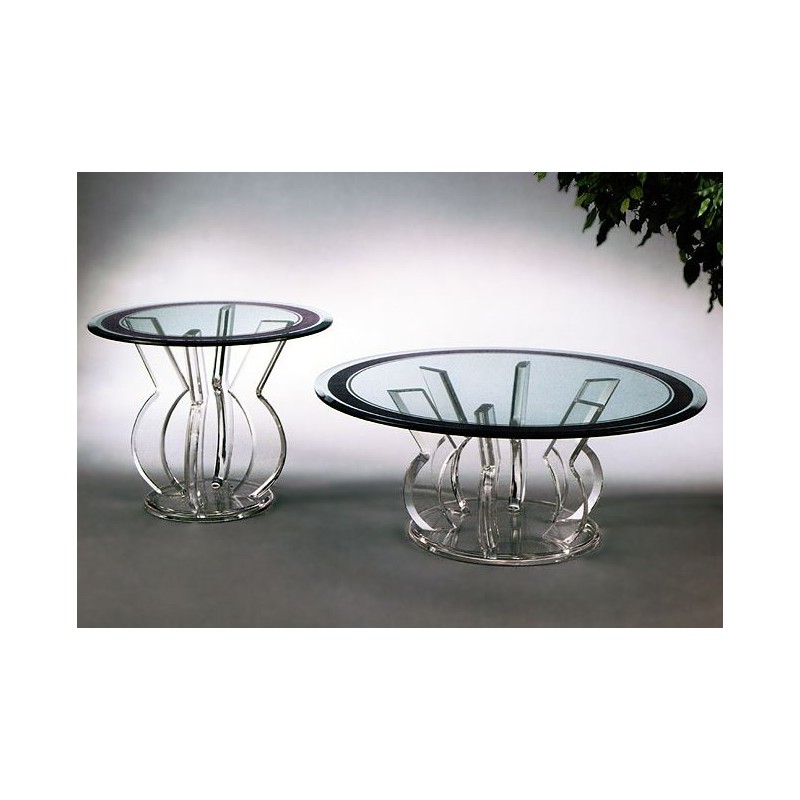 Persia Acrylic Coffee Table Base (with or without top)