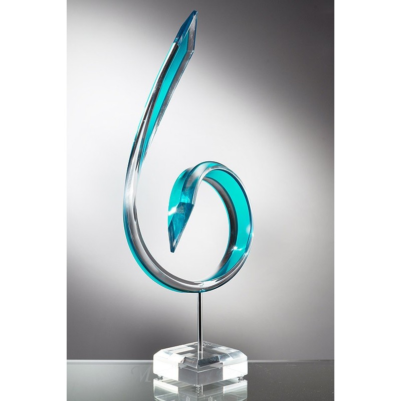 I Got Your Six Acrylic Sculpture (with acrylic color choices)