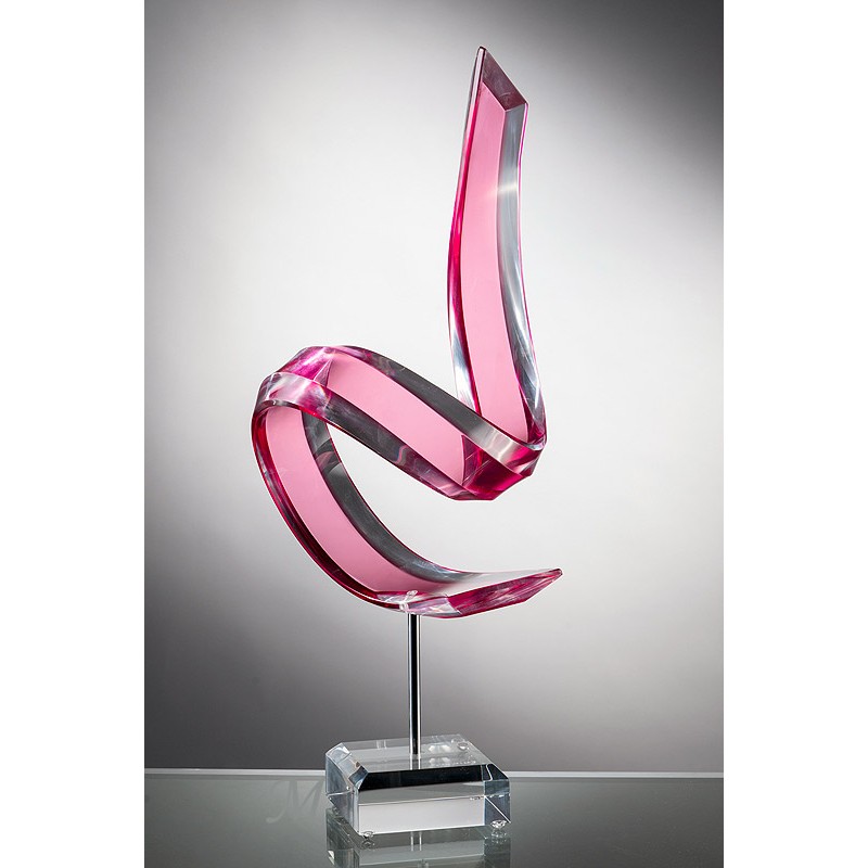 The Twist Acrylic Sculpture (with acrylic color choices)
