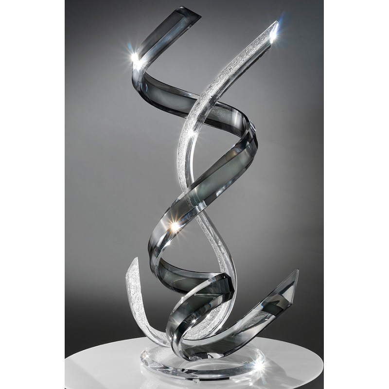 Intertwined Acrylic Sculpture (with acrylic color choices)