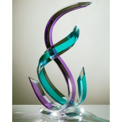 Welcome Acrylic Sculpture (with acrylic color choices)