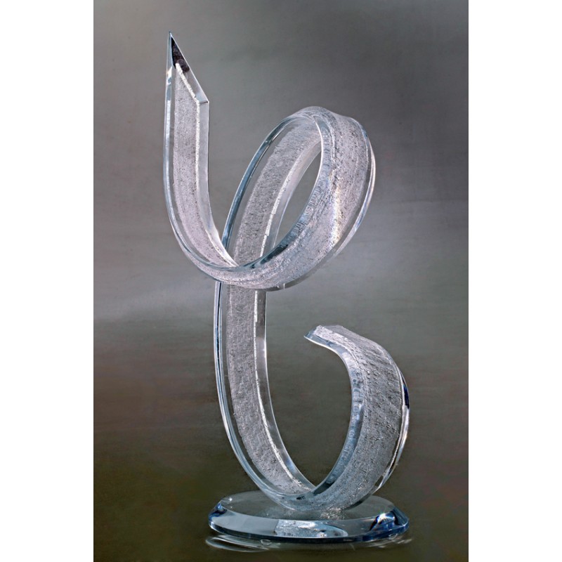 Respect Acrylic Sculpture (with acrylic color choices)