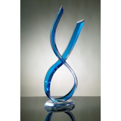 Wind Acrylic Sculpture (with acrylic color choices)