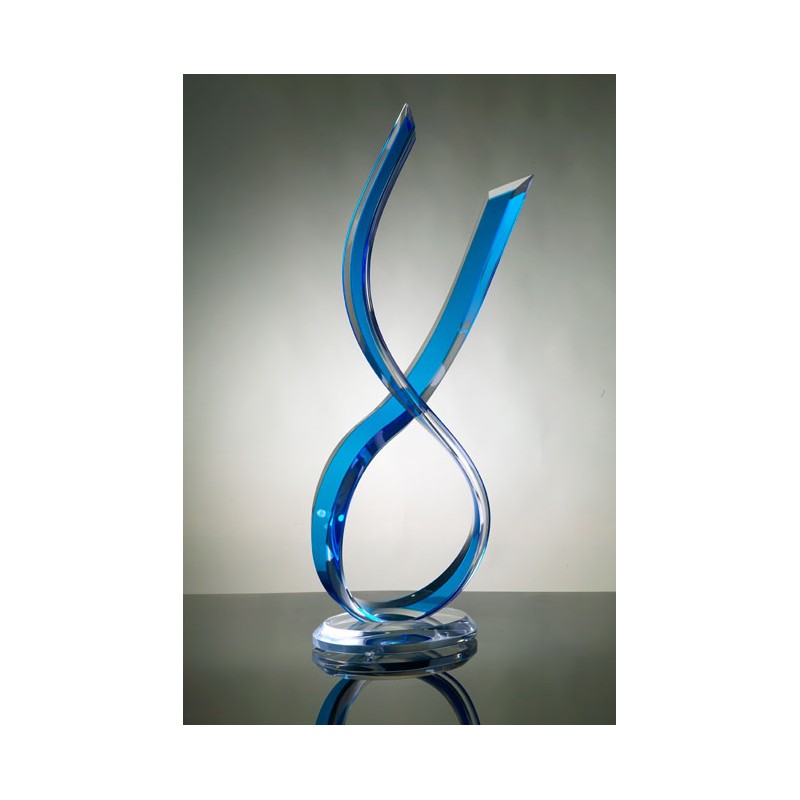 Wind Acrylic Sculpture (with acrylic color choices)