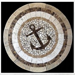 Anchor Mosaic Table Top
