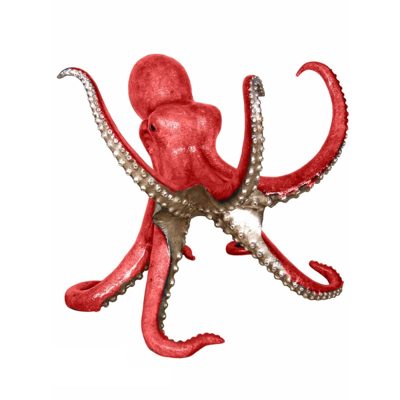 Bronze Coral Octopus Sculpture (can be used as a dining table base)