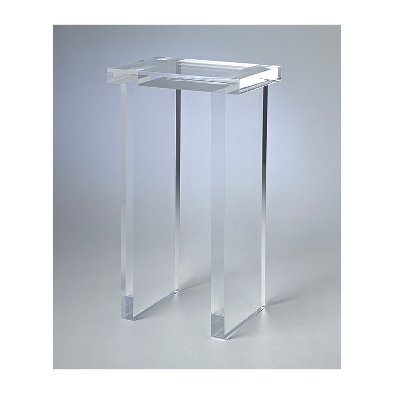 Richard Acrylic Pedestal / Side Table