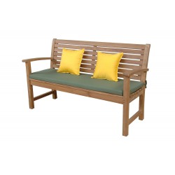Victoria 3-Seater Bench Shown with Optional Cushion