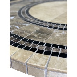 Riviera Mosaic Stone Tile Table Top
