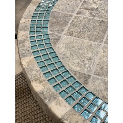 Silverton Mosaic Stone Tile Table Top