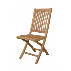 Tropico Teak Wood Folding Chair (price per 2 chairs)
