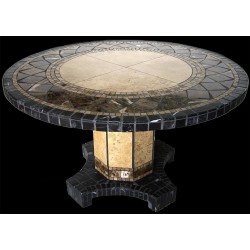 Black Moon Mosaic Table Top - Table