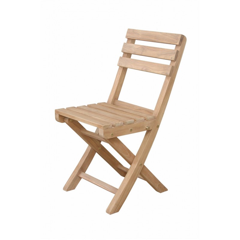 Alabama Teak Wood Folding Chair (price per 2 chairs)