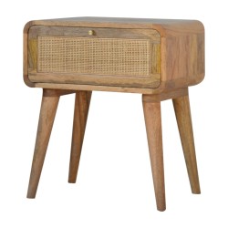 Close-Knit Woven Nightstand / Accent Table