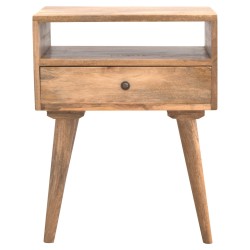 Modern Solid Wood Nightstand / Accent Table