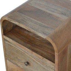 London Bedside Table with Two Drawers