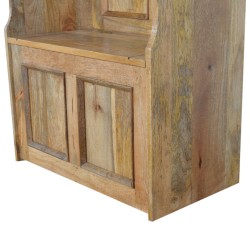 Small Monks Storage Bench