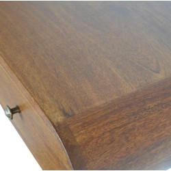 Wall Mounted Chestnut Console Table