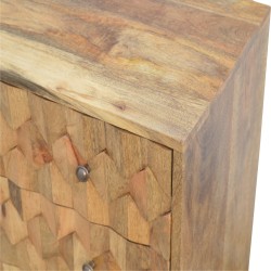 Pineapple Carved Chest of Drawers