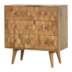 Pineapple Carved Chest of Drawers