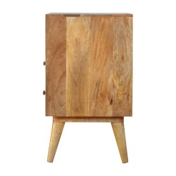 Prima Bedside Table with Open Slot