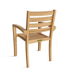 Catalina Stackable Armchair (Fully Built & 4 pcs in a box)