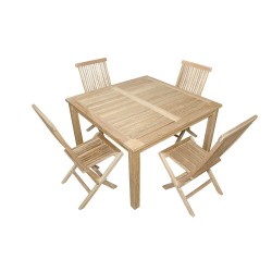 Windsor Classic 5-Pieces Folding Dining Chair