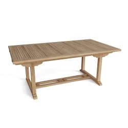 Valencia 117" Rectangular Table w/ Double Extensions