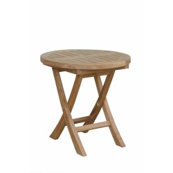 Montage 20" Round Folding End Table