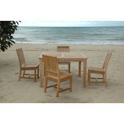Windsor Rialto Side Chair 5-Pieces Dining Table Set