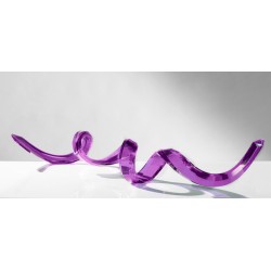 Event Horizon Long Violet Color Acrylic Sculpture