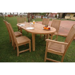 Bahama Chicago 7-Pieces Dining Set A
