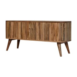 Mokka Media Unit / Accent Table with Two Sliding Doors