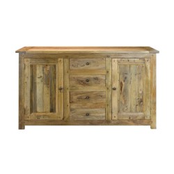 Granary Royale Small Sideboard / Credenza with 4 Drawers