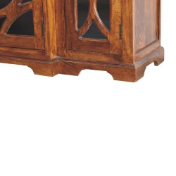 Chestnut Sideboard / Cadenza Hand Carved Glazed Doors