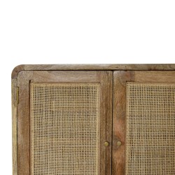 Close-knit Grey Washed Wall Mounted Cabinet