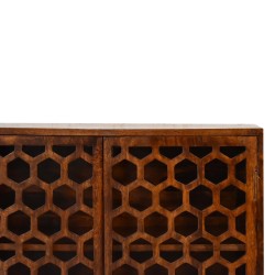 Chestnut Comb Storage Cabinet